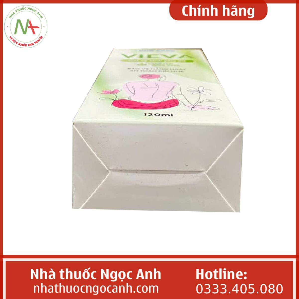 Gel vệ sinh phụ nữ Vieva Tinh chất Aloe Vera 120ml