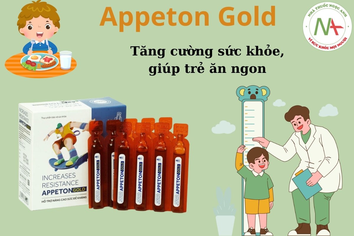 Công dụng của Increases Resistance Appeton Gold