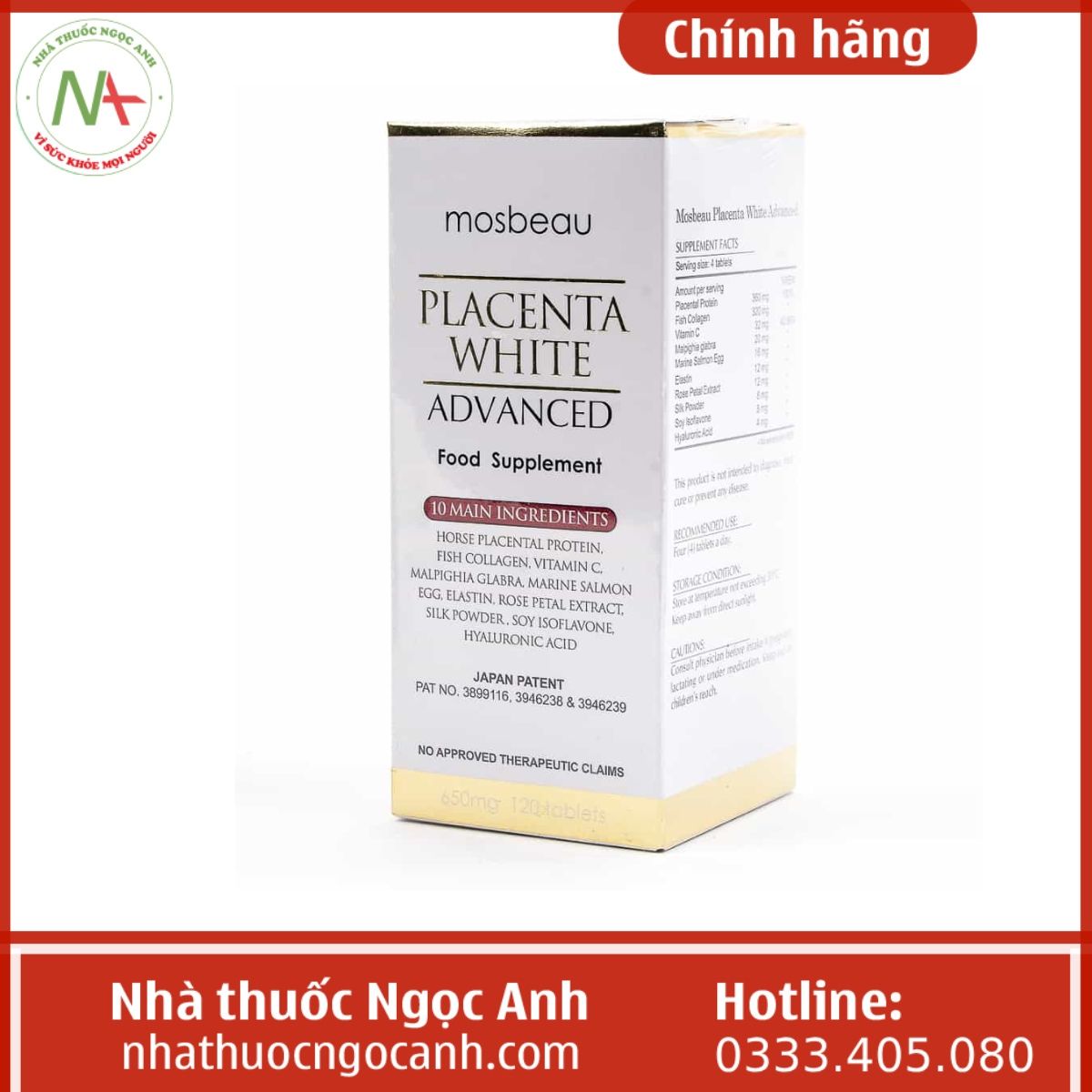 Mosbeau Placenta White Advanced