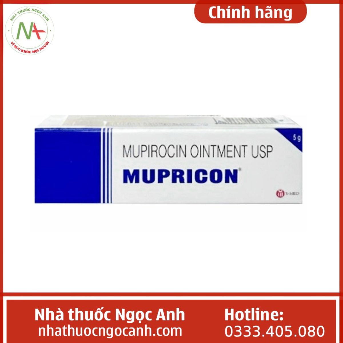 Mupricon Ointment USP (Tuýp 5g)