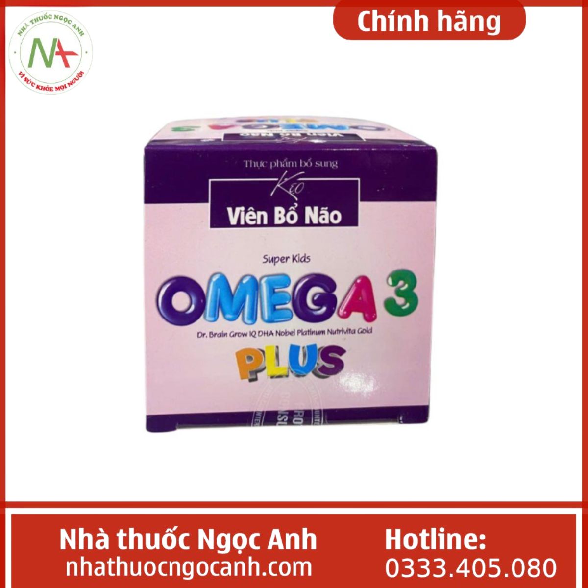 Viên bổ não Super Kids Omega 3 Plus