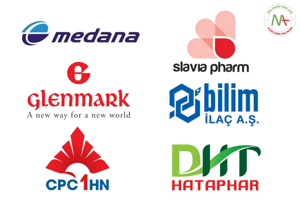 Một số đối tác của Công ty Cổ phần Dược phẩm Việt Nga