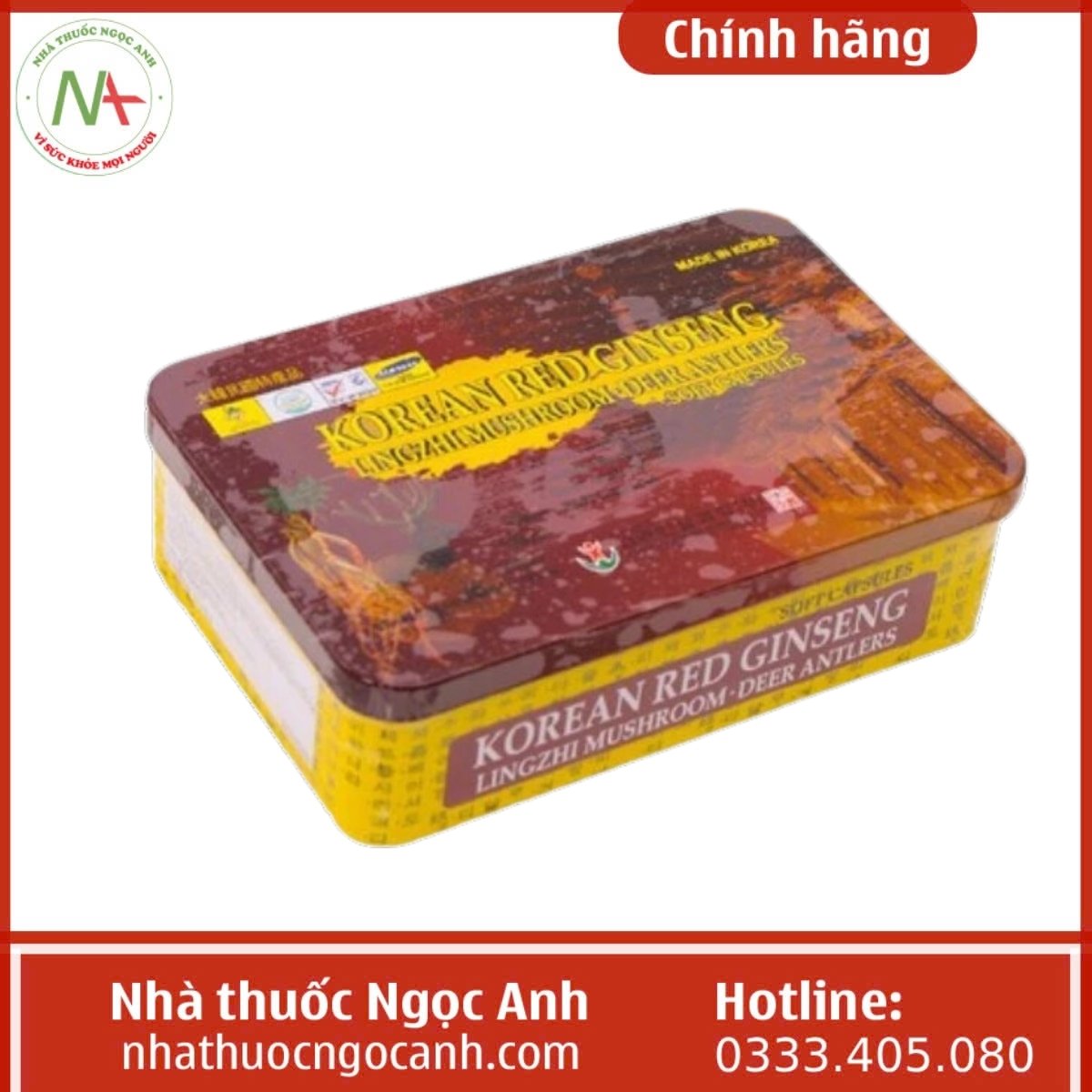 Đạm tổng hợp hồng sâm Lingzhi Mushroom Deer Antlers