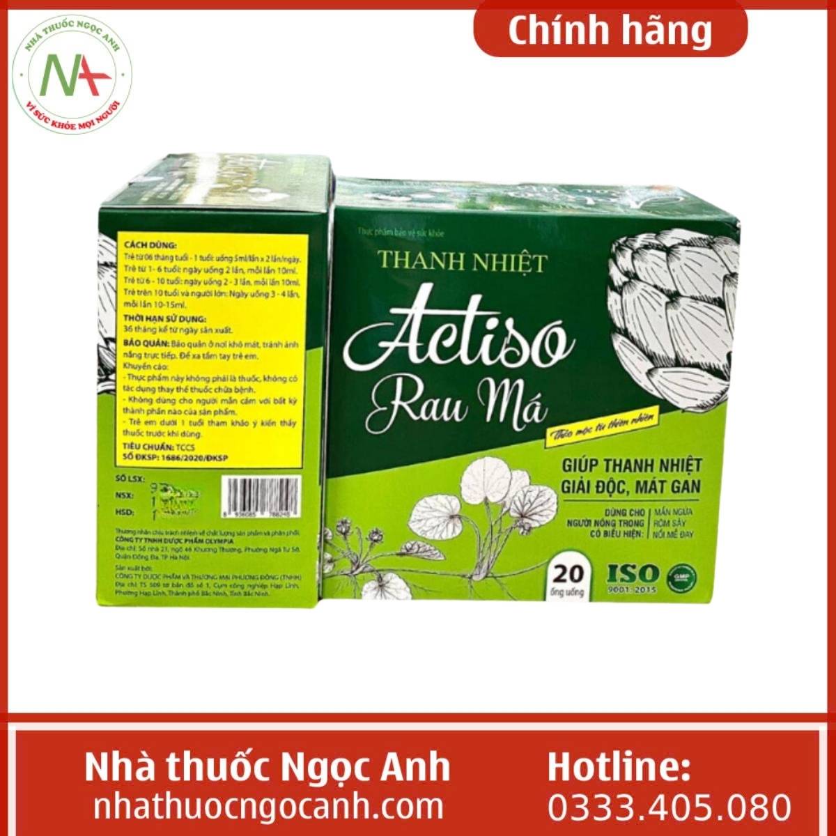 Thanh Nhiệt Actiso Rau Má