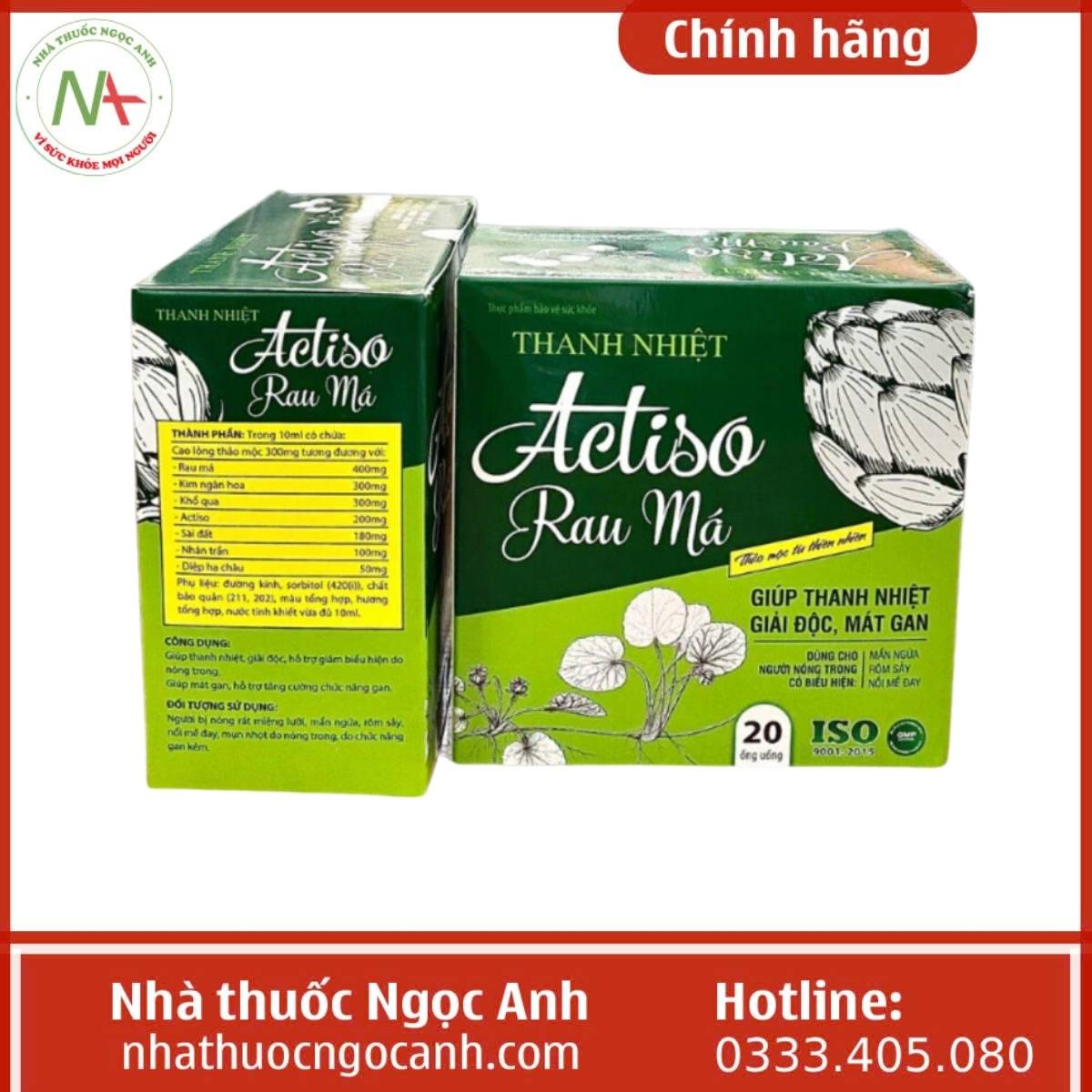 Thanh Nhiệt Actiso Rau Má