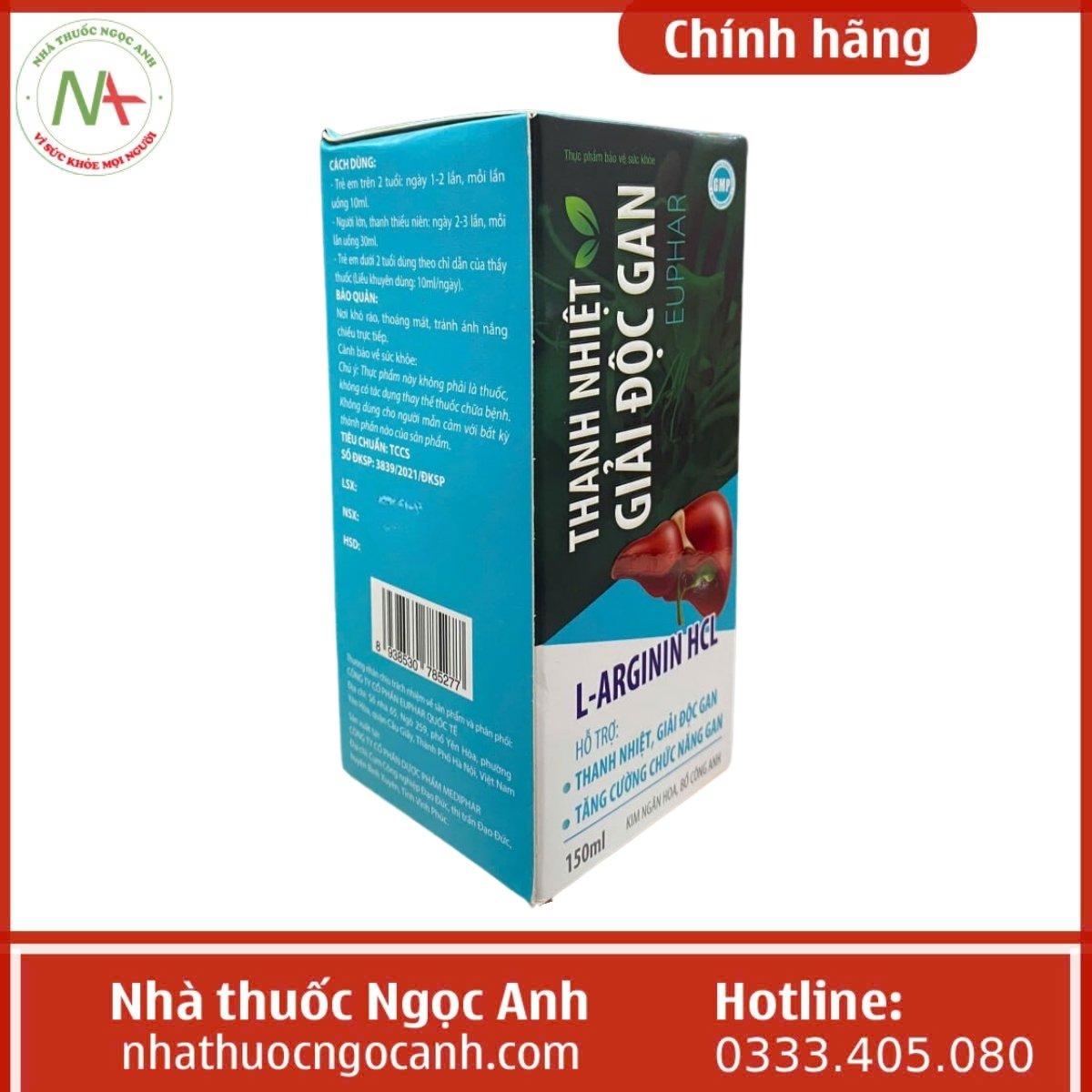 Thanh Nhiệt Giải Độc Gan Euphar