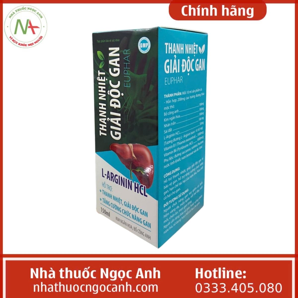 Thanh Nhiệt Giải Độc Gan Euphar