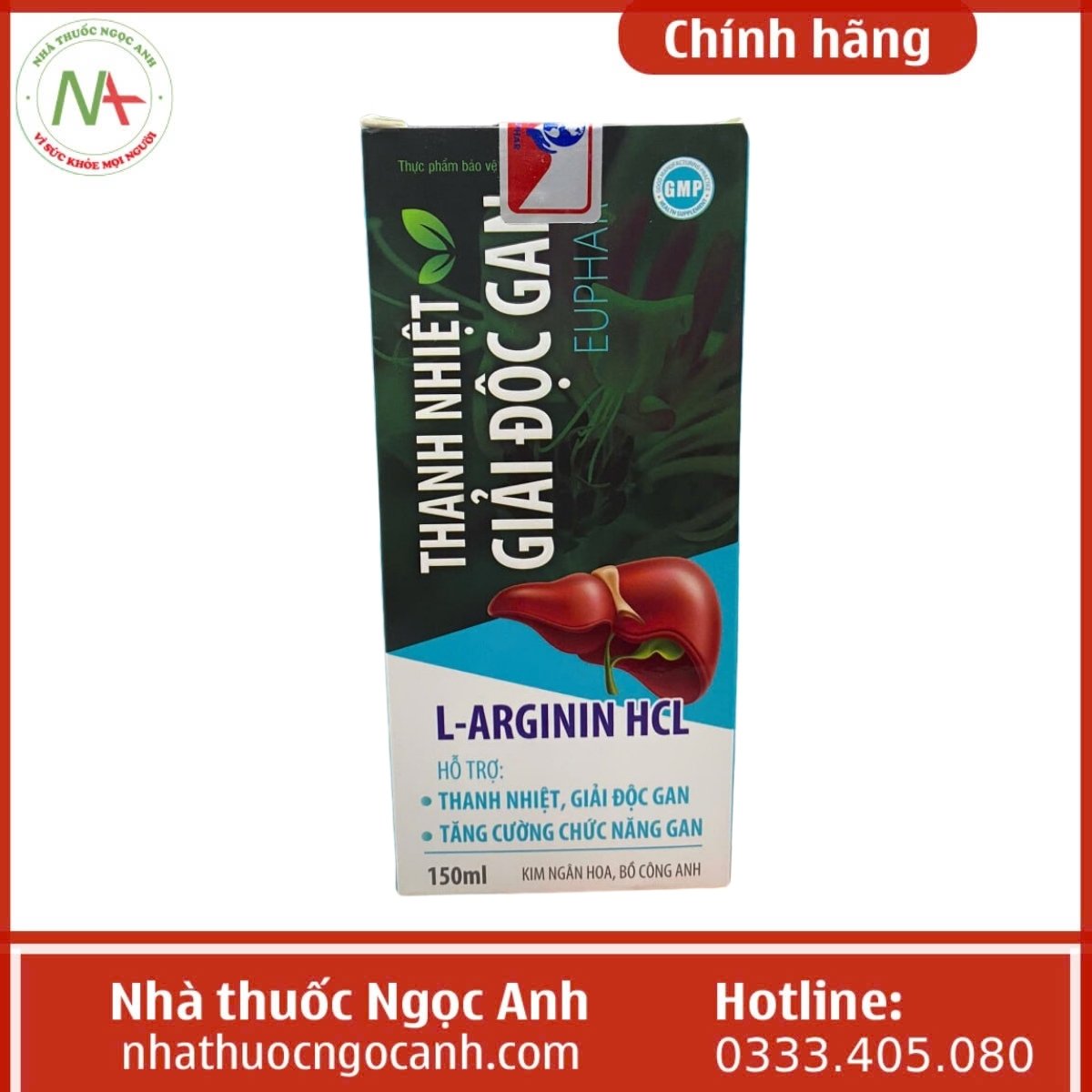 Thanh Nhiệt Giải Độc Gan Euphar