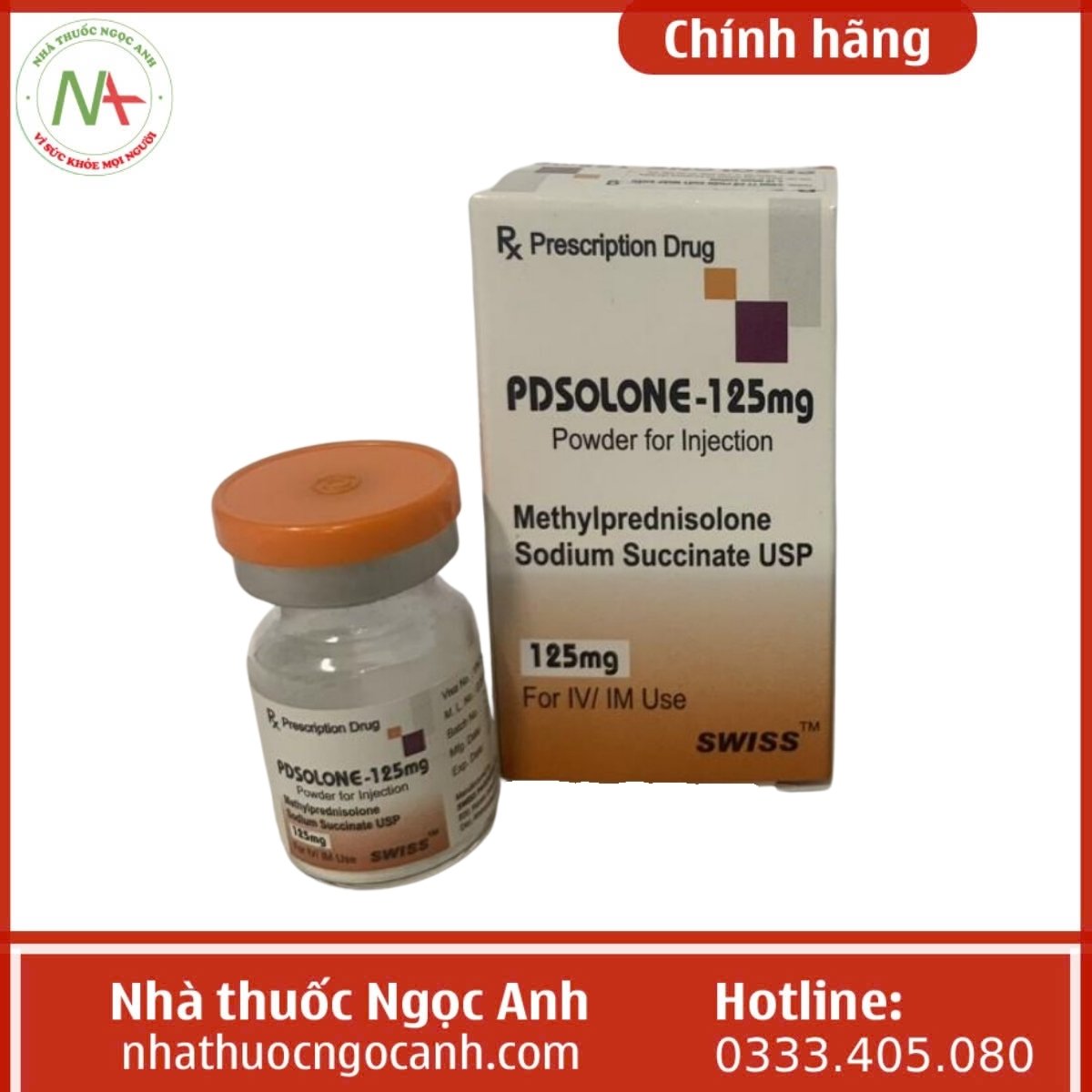 Thuốc Pdsolone - 125mg