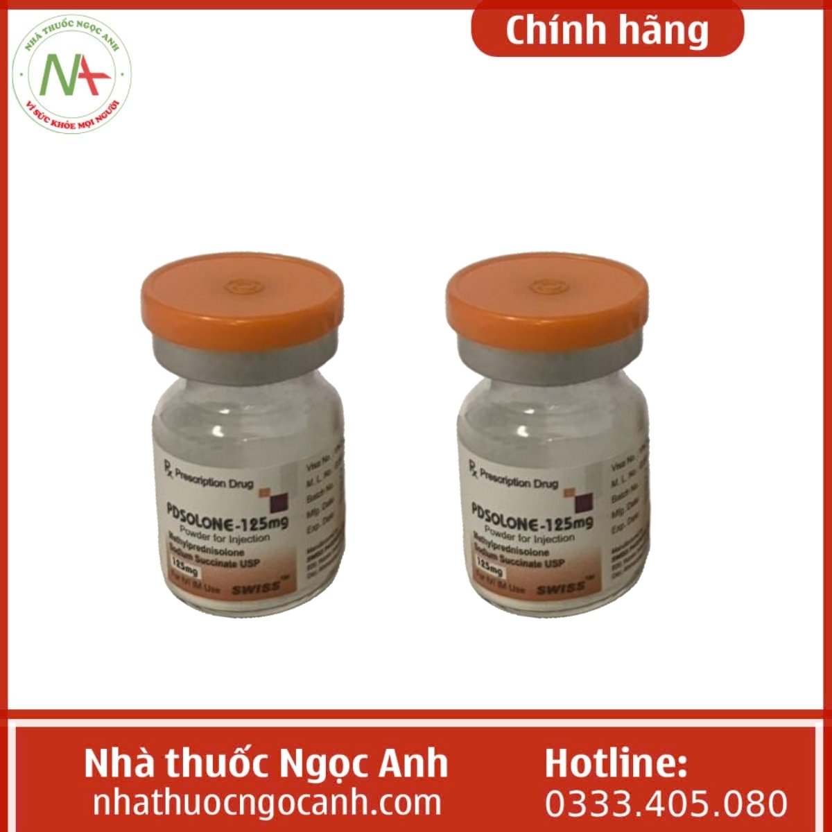 Thuốc Pdsolone - 125mg