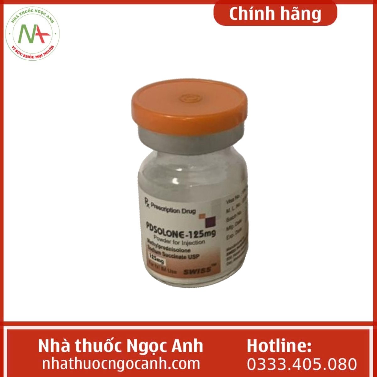 Thuốc Pdsolone - 125mg