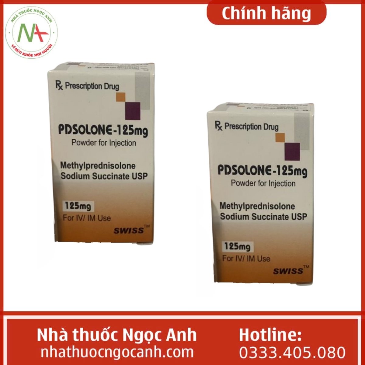 Thuốc Pdsolone - 125mg