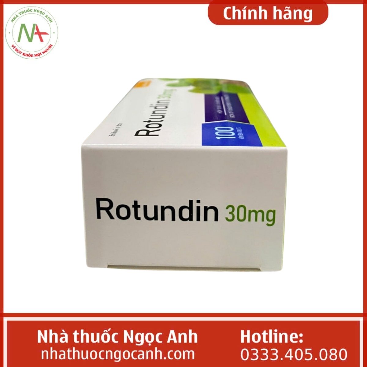 Thuốc Rotundin 30mg  Hóa Dược