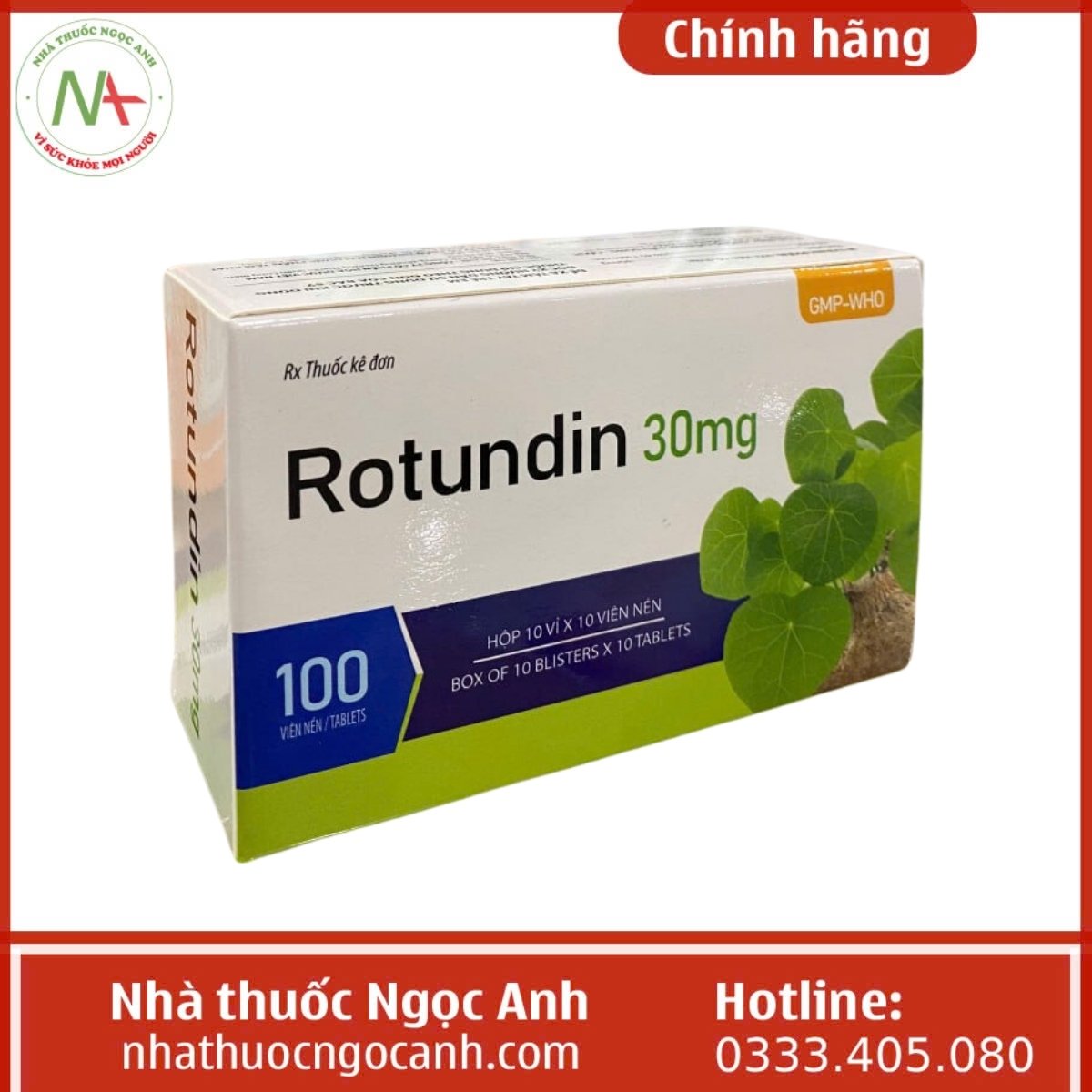 Thuốc Rotundin 30mg  Hóa Dược