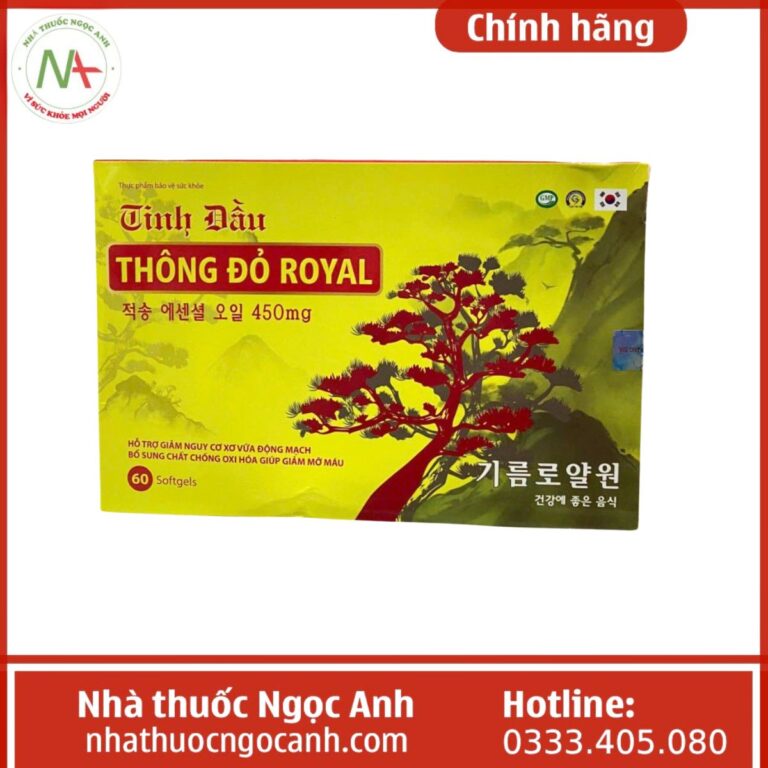 Tinh Dầu Thông Đỏ Royal Vitapharm