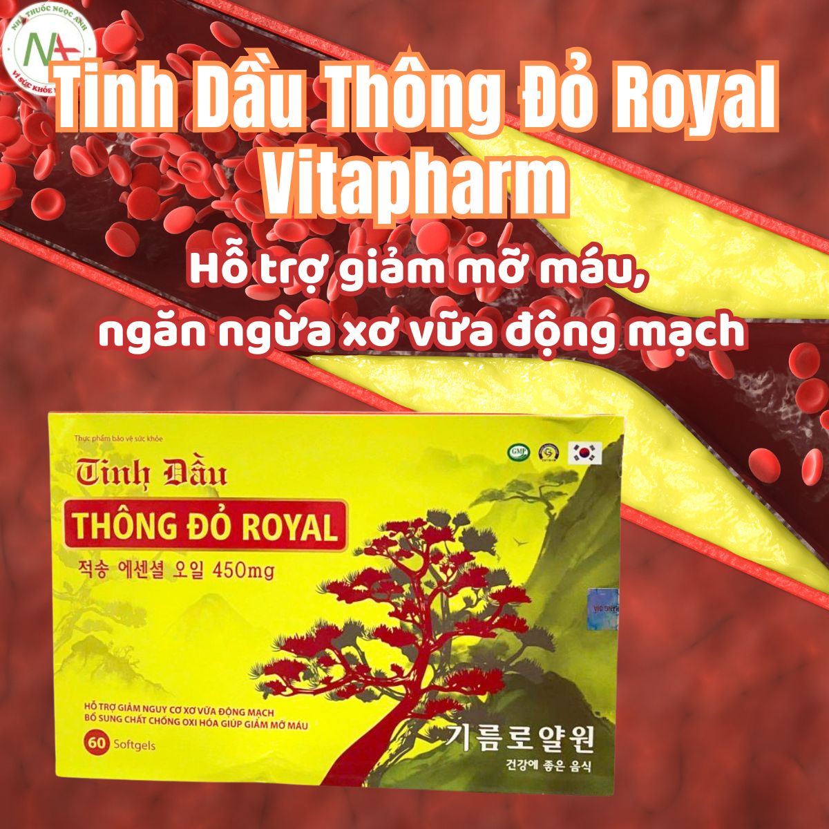 Tinh Dầu Thông Đỏ Royal Vitapharm 3 Tinh Dầu Thông Đỏ Royal Vitapharm