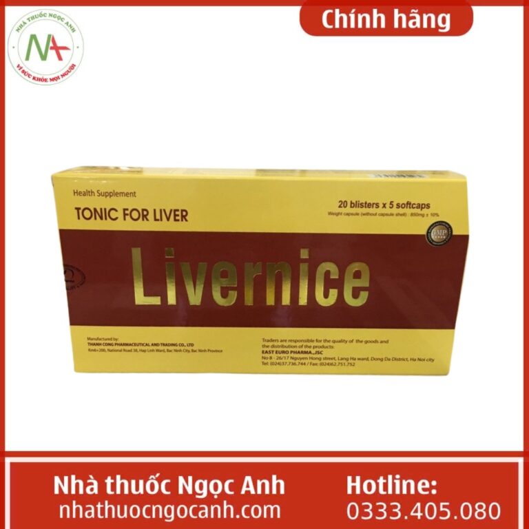 Viên bổ gan Livernice