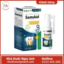 xịt Thơm Miệng Chống Sâu Răng Midikid Dr.Dentist Bibona Star Samukid Nano