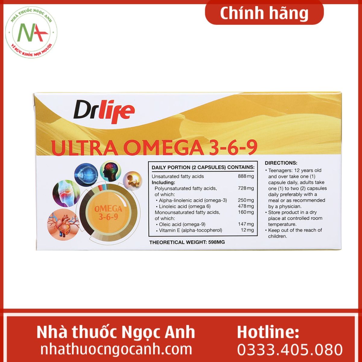 Drlife Ultra Omega 3-6-9
