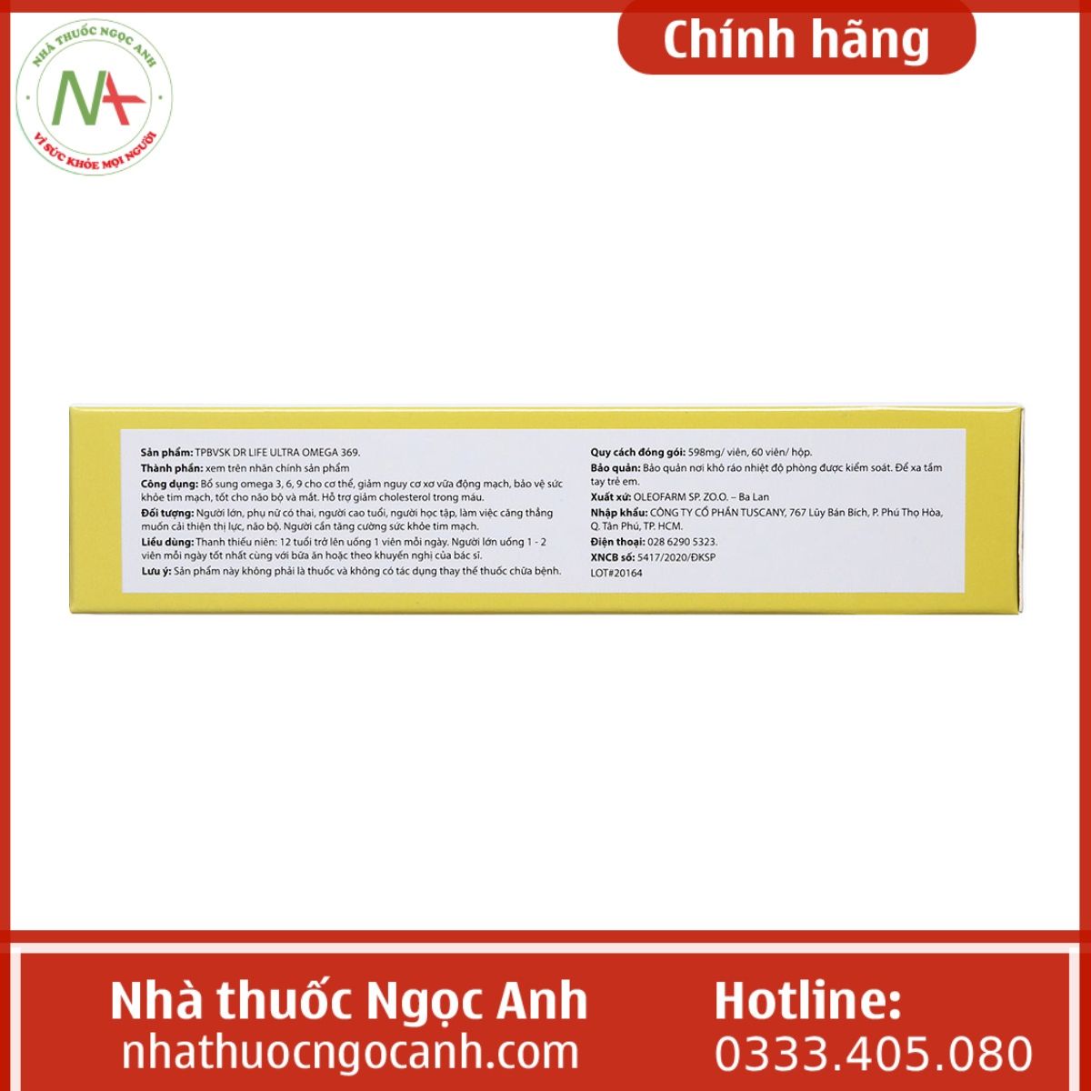 Drlife Ultra Omega 3-6-9