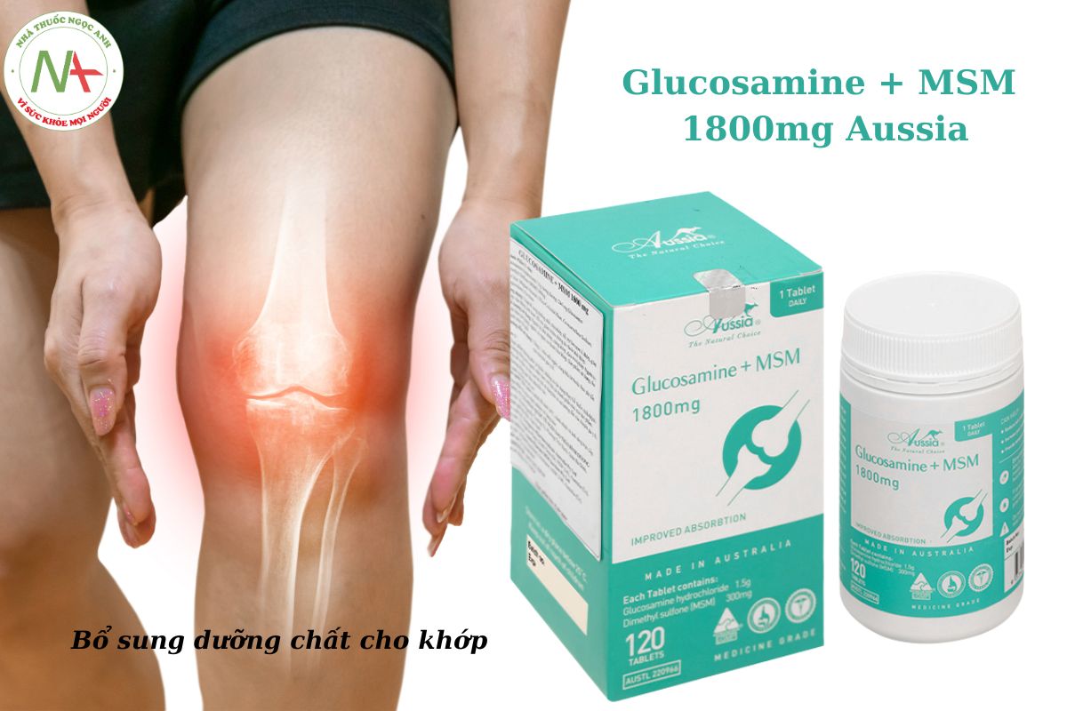 Glucosamine + MSM 1800mg Aussia 3 Glucosamine + MSM 1800mg Aussia