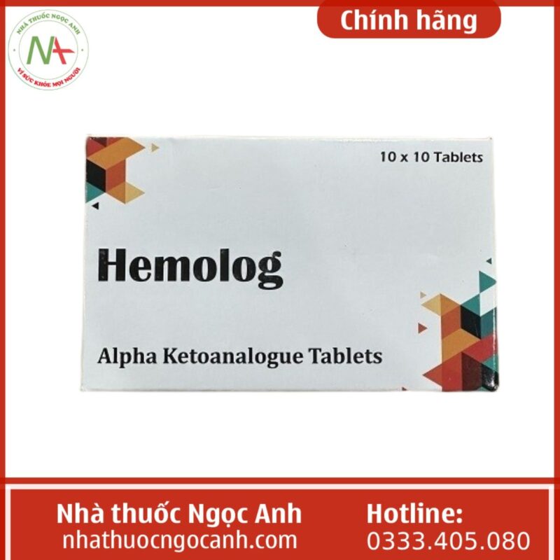 Thuốc Hemolog có tác dụng gì, giá bao nhiêu, mua ở đâu?