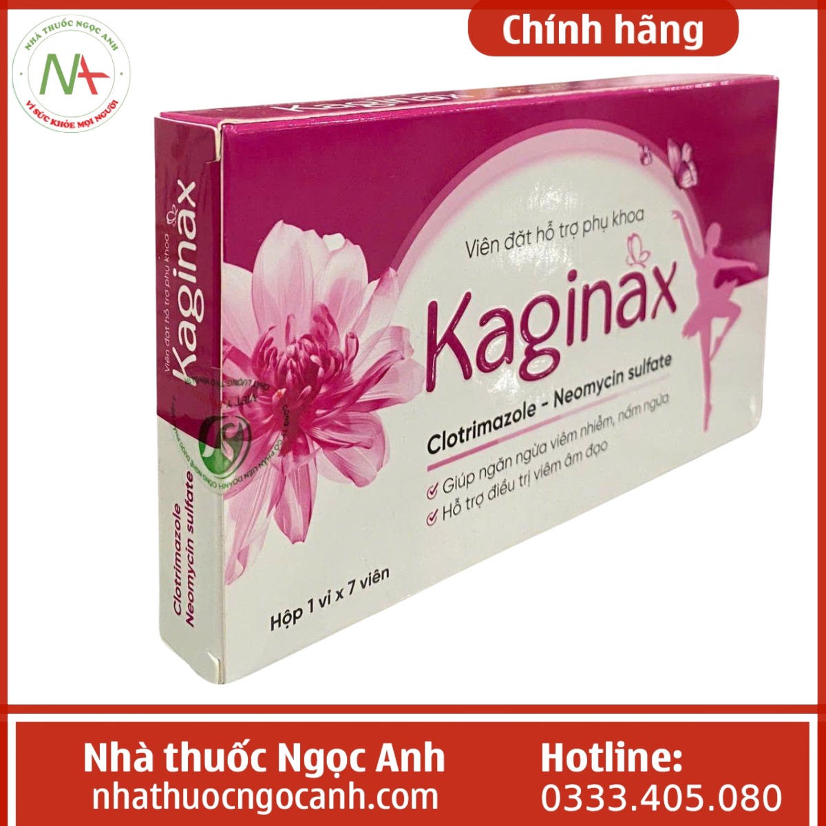 Viên đặt âm đạo Kaginax