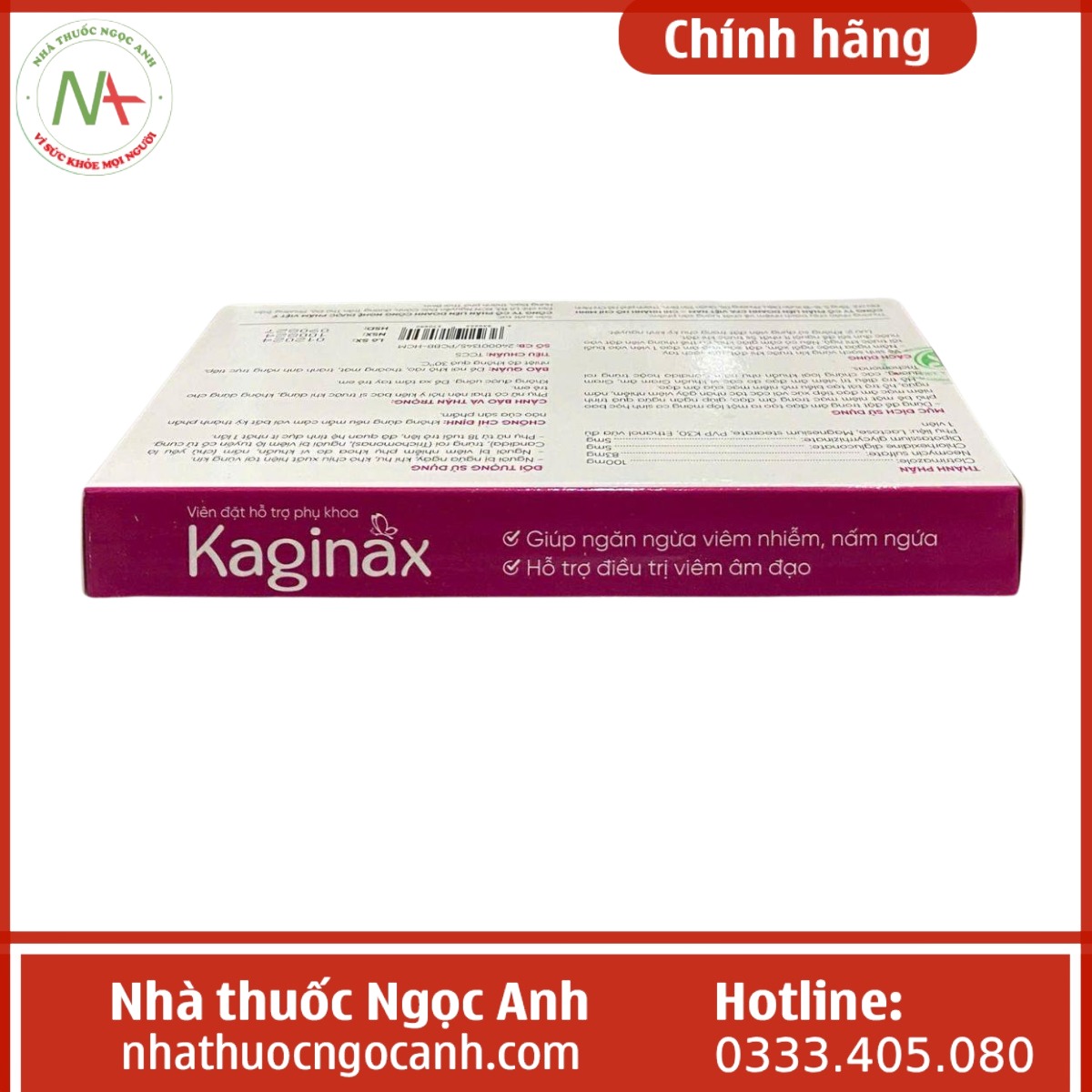 Viên đặt âm đạo Kaginax