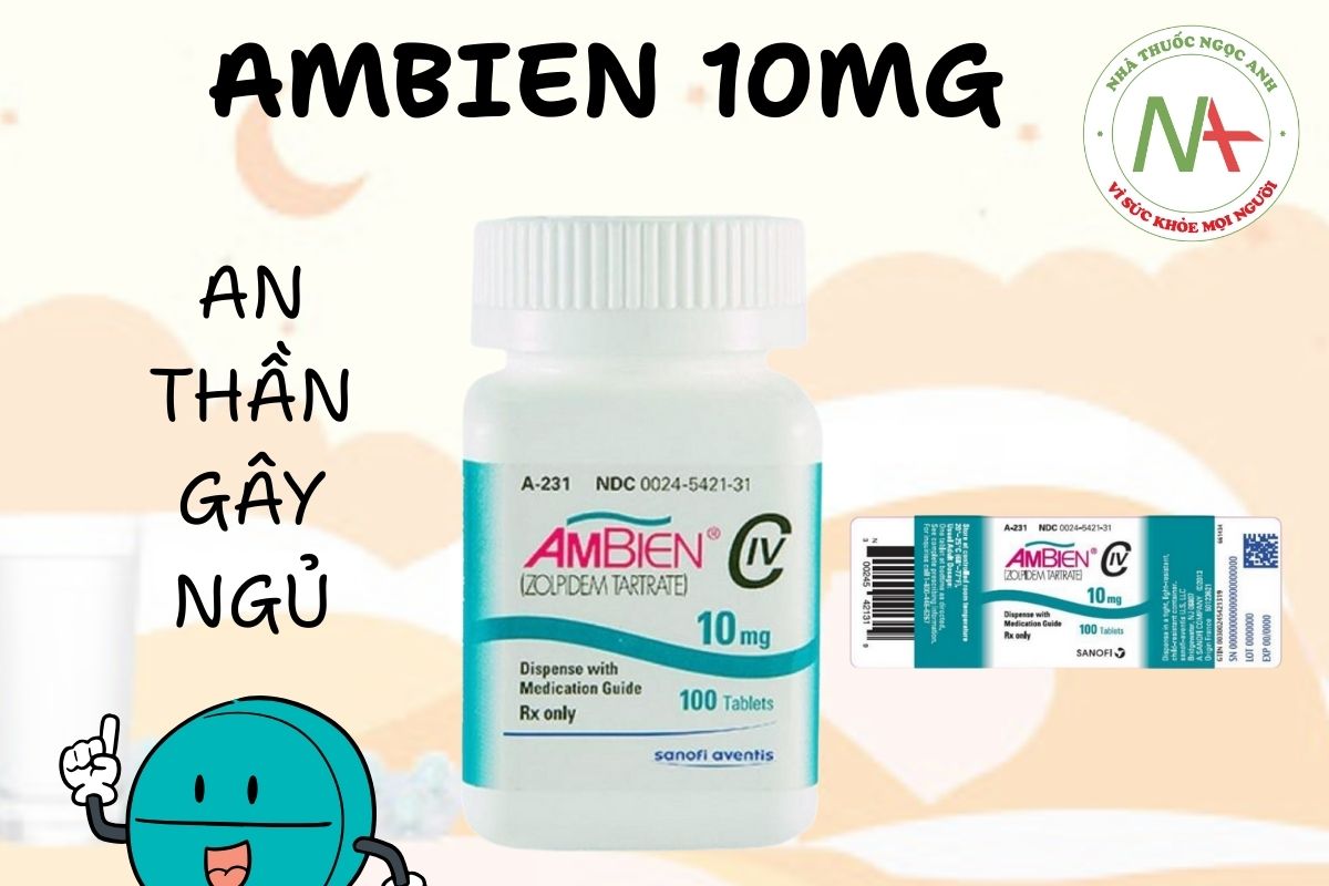 Thuốc Ambien 10mg