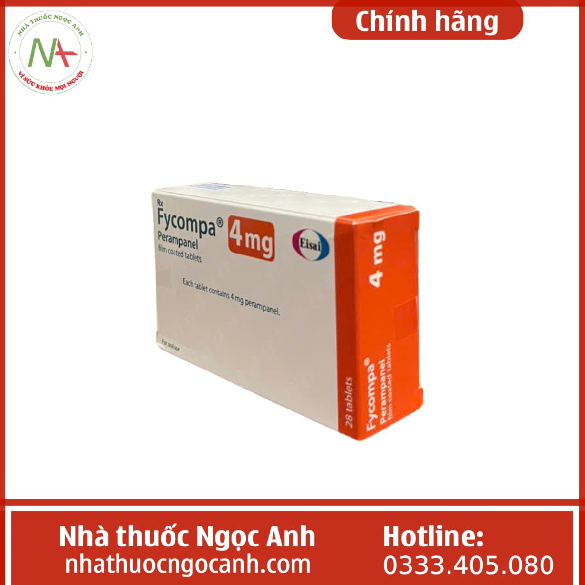 Thuốc Fycompa 4mg