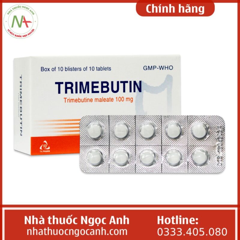 Trimebutine là thuốc gì? Tác dụng như thế nào? Cách dùng cụ thể