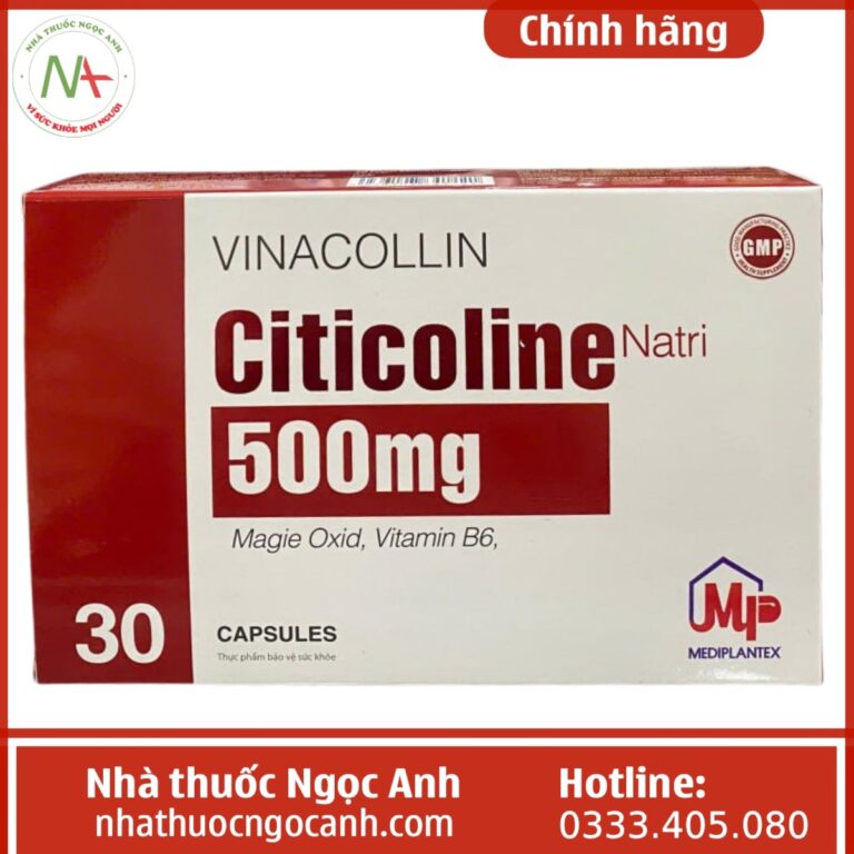 Viên uống Vinacollin Citicoline 500mg