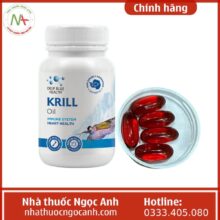 Viên uống dầu nhuyễn thể Krill Oil Deep Blue Health