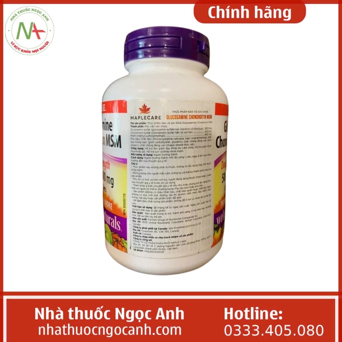Glucosamine Chondroitin MSM Joint Ease