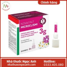 Dung Dịch Thụt Trực Tràng Nova 1947 Microclismi 3g