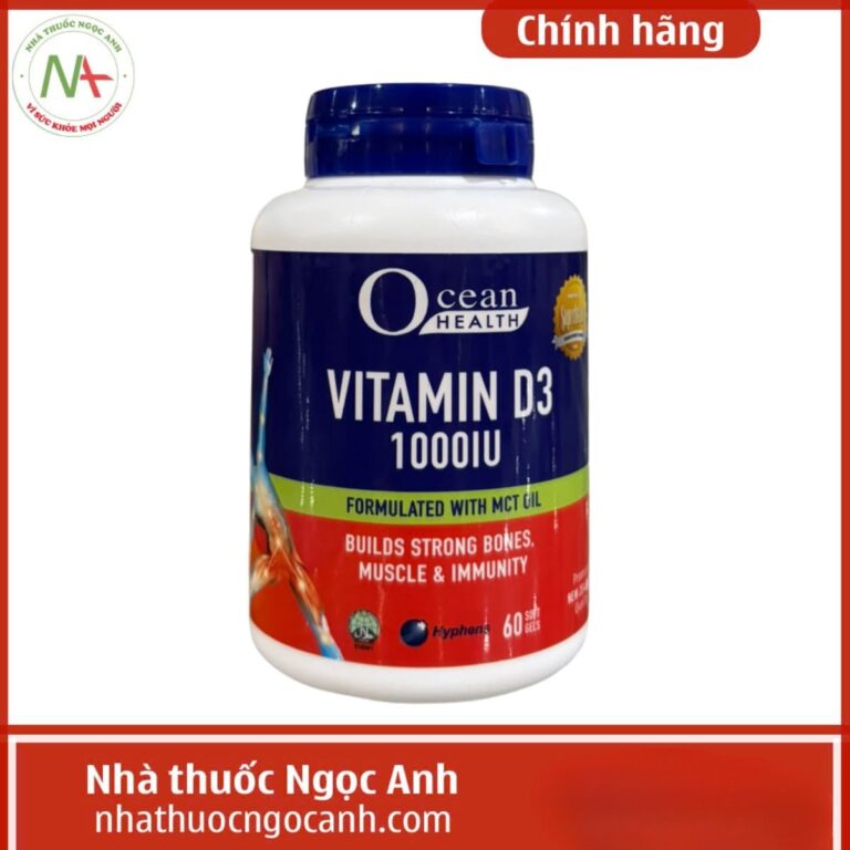 Ocean Health Vitamin D3 1000IU
