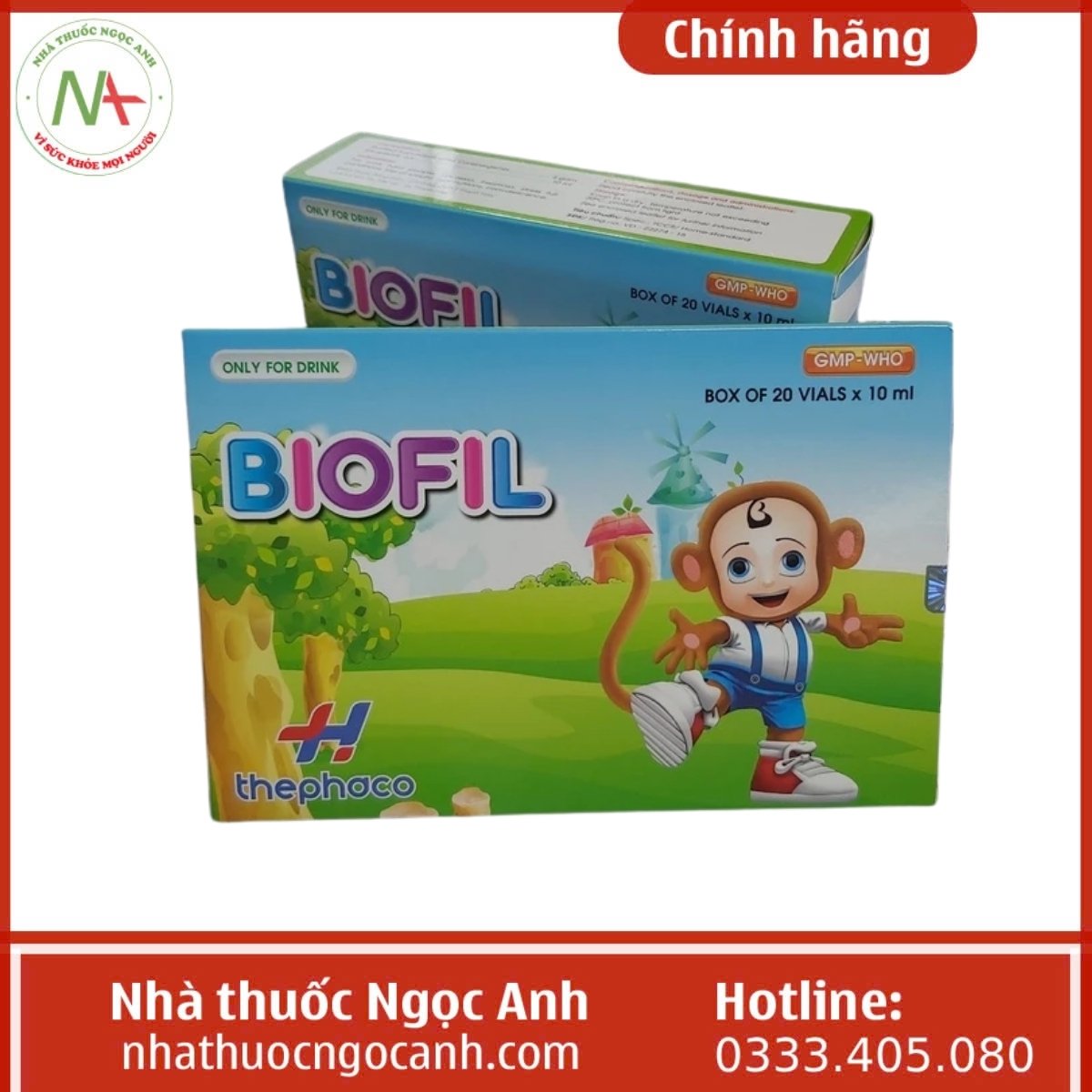 Biofil Thephaco (Hộp 20 ống)