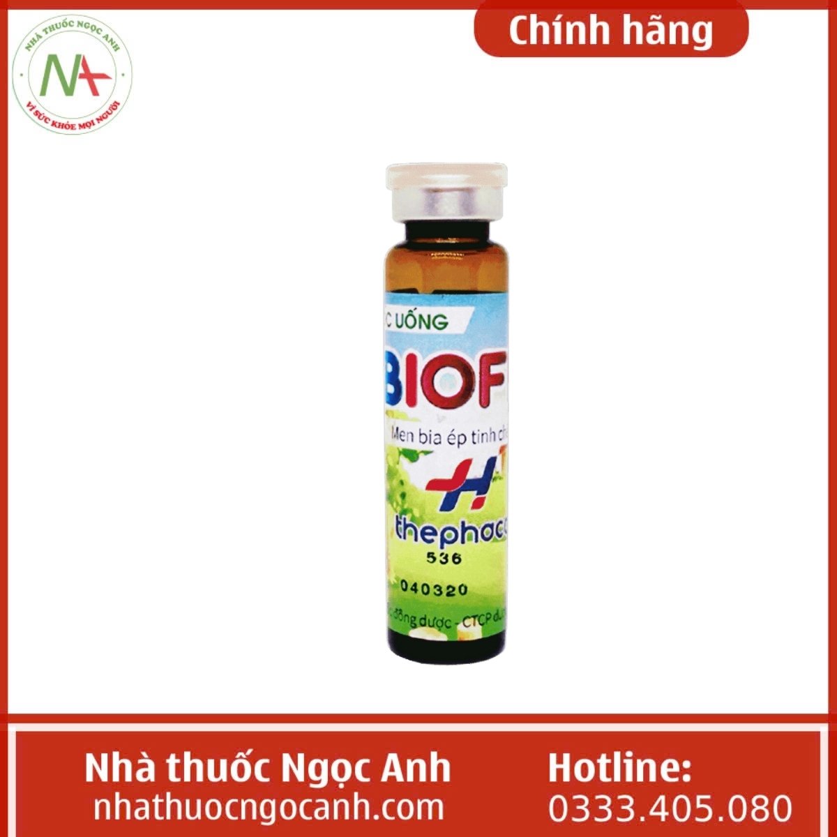 Biofil Thephaco (Hộp 20 ống)