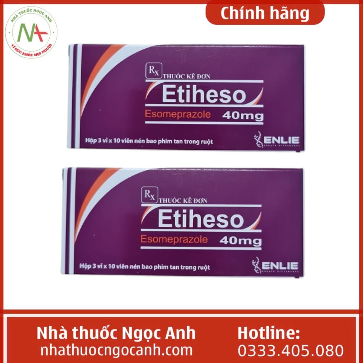 Thuốc Etiheso 40mg