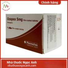 Ozapex 5mg - Điều trị rối loạn tâm thần