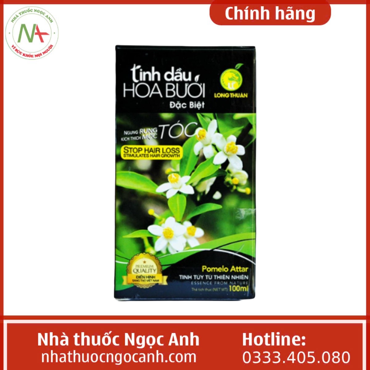 Tinh Dầu Hoa Bưởi Long Thuận