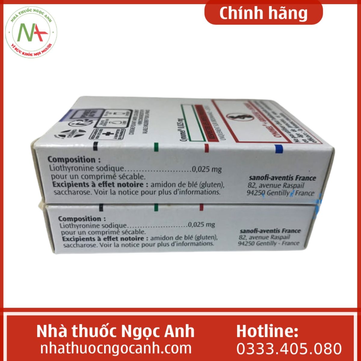 Thuốc Cynomel 0.025mg