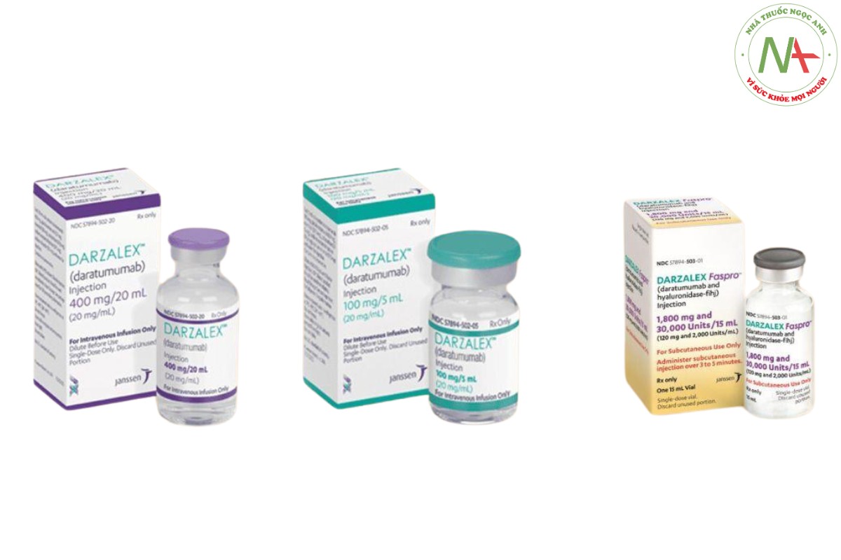 Một số sản phẩm chứa Daratumumab