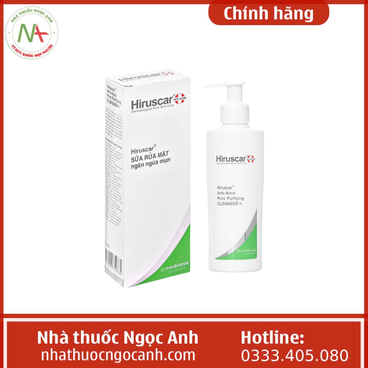 Hiruscar Anti-Acne Pore Purifying Cleanse