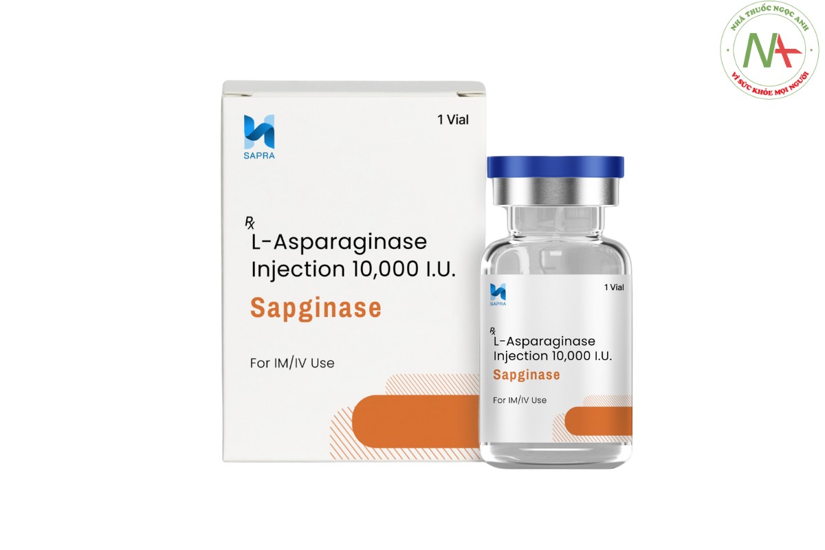 Mỗi lọ L-Asparaginase thường chứa 10.000 đơn vị quốc tế