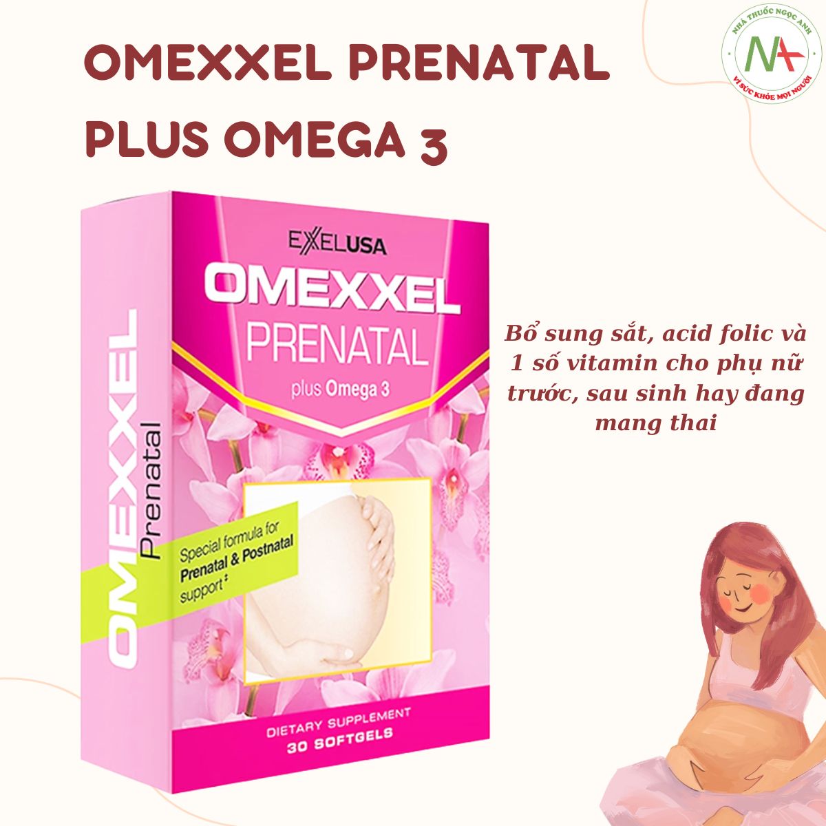 Omexxel Prenatal Plus Omega 3