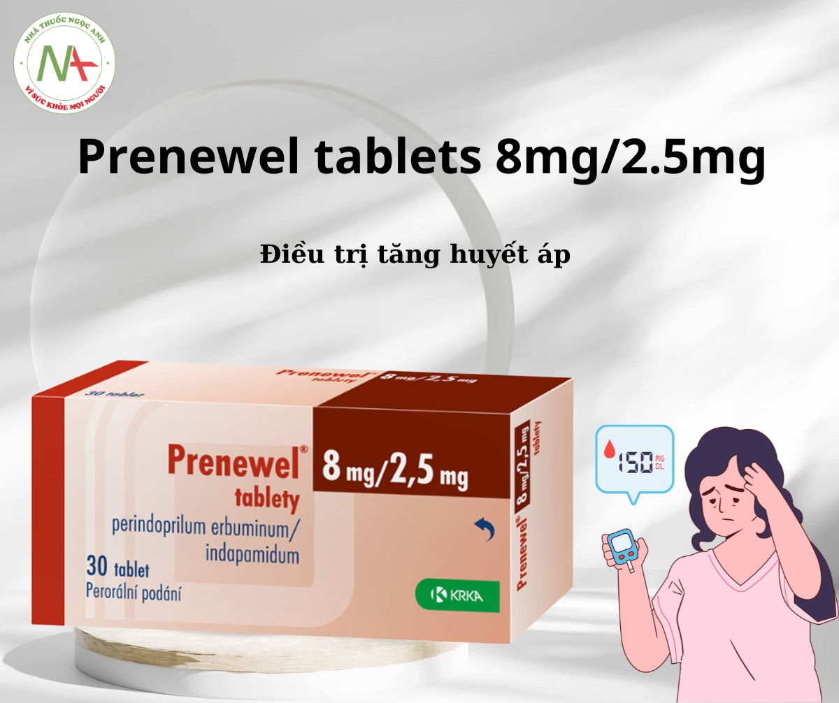 Prenewel tablets 8mg/2.5mg