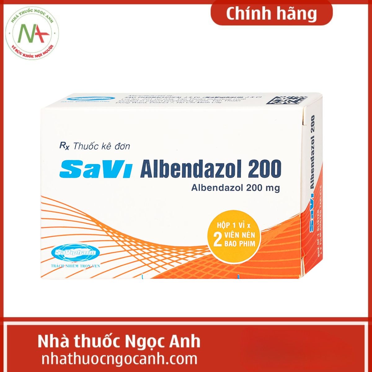 SaVi Albendazol 200