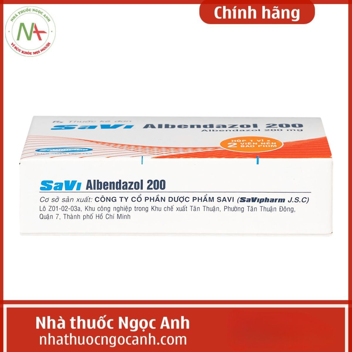 SaVi Albendazol 200