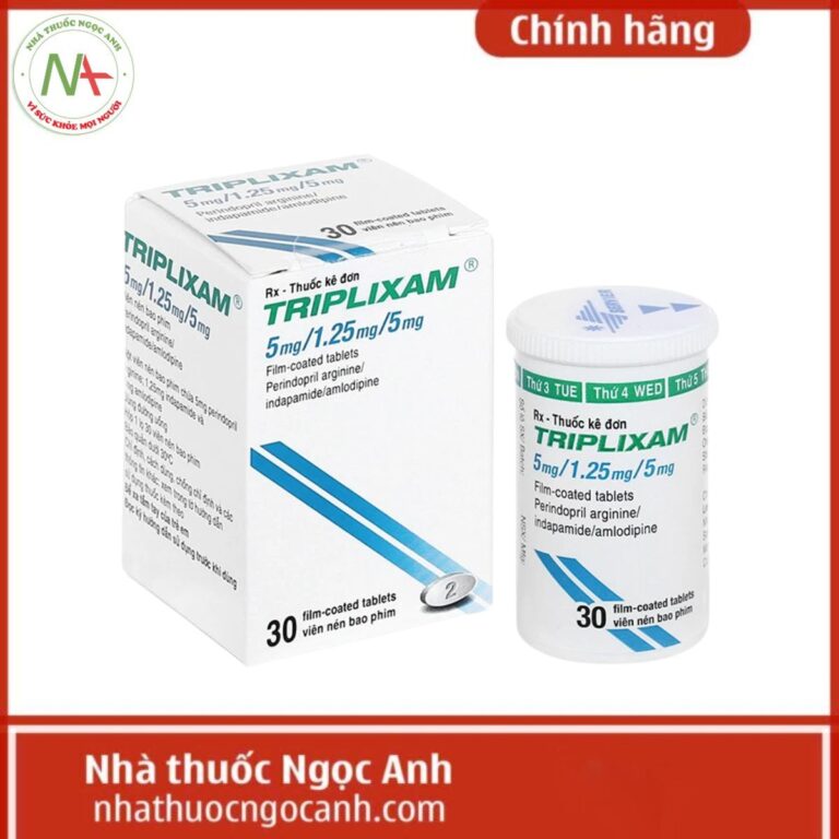 TRIPLIXAM 5mg/2.5mg/5mg
